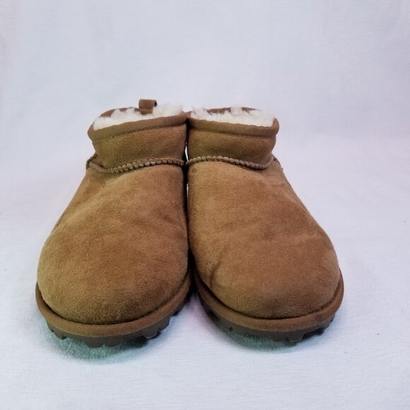 Kids Booties Shoeties Vegan Sherpa Lined Size 3 - Picture 5 of 9
